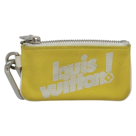 LOUIS VUITTON Everyday LV Pochette Cles Coin Purse Yellow - Picture 1 of 15